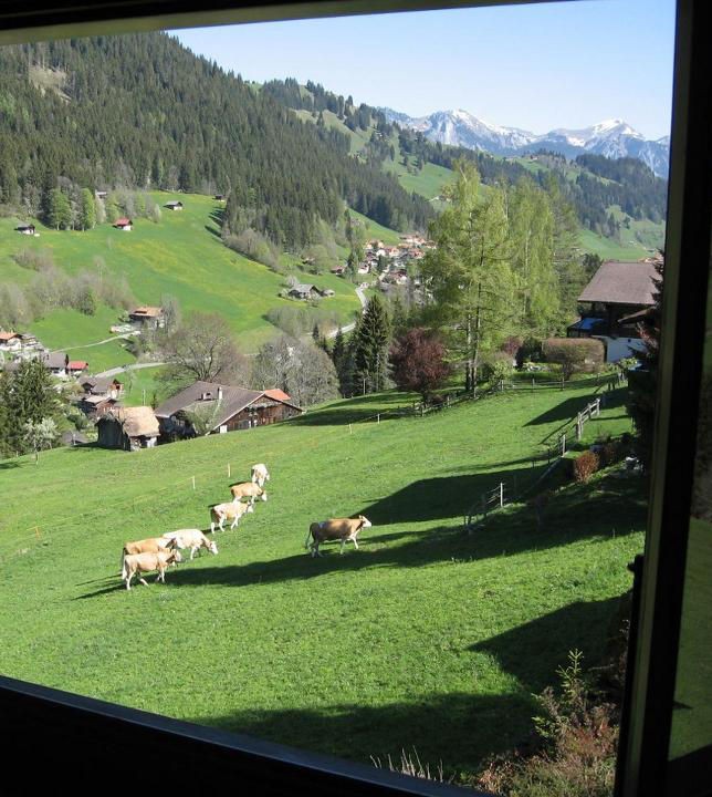 Sicht vom Schlafzimmer